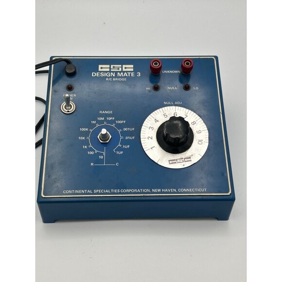CSC Design Mate 3 R/C Bridge Electrical Testing Equipment - Picture 1 of 8